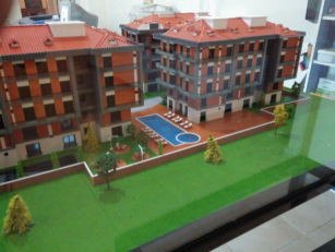 İstanbul Maket Konut Mimari Maketi görsel 4