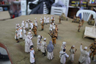 Ömer Muhtar Diorama Maketi maket projesi – Görsel 6 Ömer Muhtar Diorama Maketi görsel 6