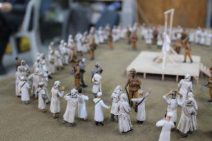 Ömer Muhtar Diorama Maketi maket projesi – Görsel 8 Ömer Muhtar Diorama Maketi görsel 8